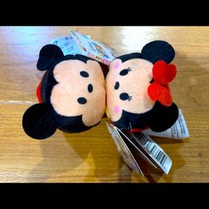 NWT Disney Tsum Tsum Mini Plush - Mickey & Minnie